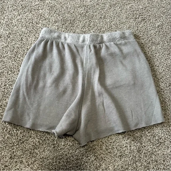 Intimately Free People Soft Gray Knit Kelly Fleece Lined Shirts Size XS - Picture 3 of 10